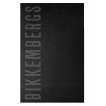 BIKKEMBERGS Πετσέτα Θαλάσσης Μαύρη 90x168 cm, BKK26MTW02