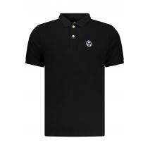 NORTH SAILS Ανδρική Κοντομάνικη Μπλούζα Polo Μαύρη 995000000_NE0999