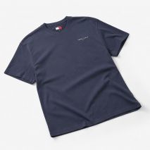 TOMMY HILFIGER ανδρικό κοντομάνικο T-shirt μπλε DM0DM21780