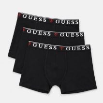 GUESS JEANS Ανδρικά Μπόξερ 3 Τεμαχίων U97G01KCD31 Μαύρα
