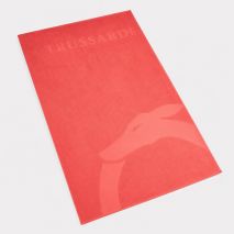 TRUSSARDI Γυναικεία Πετσέτα Θαλάσσης TRU2MTW01F_RO11RED Κόκκινη 88x190 cm