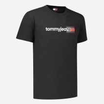 TOMMY HILFIGER , Ανδρικό κοντομάνικο T-shirt Μαύρο, DM0DM23406