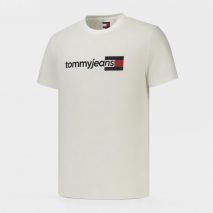 TOMMY HILFIGER Ανδρικό Κοντομάνικο T-Shirt Λευκό, DM0DM23406
