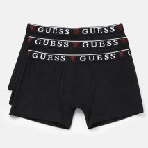 GUESS JEANS Ανδρικά Μπόξερ 3 Τεμαχίων U97G01KCD31 Μαύρα