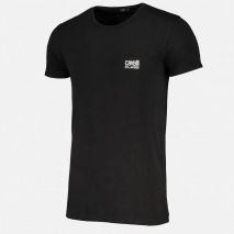 CAVALLI CLASS Ανδρικό Κοντομάνικο T-shirt με Λογότυπο Μαύρο, QXO03AJD003