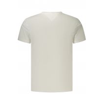 TOMMY HILFIGER Ανδρικό Κοντομάνικο T-Shirt Λευκό, DM0DM23406