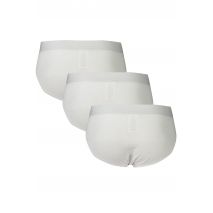 BIKKEMBERGS Ανδρικά Σλιπ 3-Pack Λευκά BKK1USP10TR