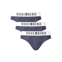 BIKKEMBERGS Ανδρικά Σλιπ 3 Pack  Μπλε BKK1USP10TR