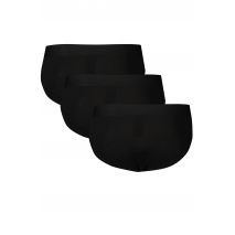 BIKKEMBERGS Ανδρικά Slip 3 Pack Μαύρο BKK1USP10TR
