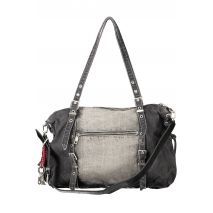 DESIGUAL γυναικεία μαύρη τσάντα 26WAXD06