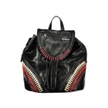 DESIGUAL Γυναικείο Μαύρο Σακίδιο Πλάτης 26WAKP01