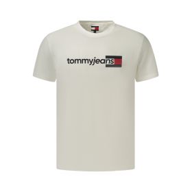 TOMMY HILFIGER Ανδρικό Κοντομάνικο T-Shirt Λευκό, DM0DM23406