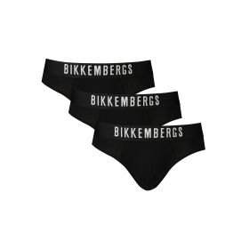 BIKKEMBERGS Ανδρικά Slip 3 Pack Μαύρο BKK1USP10TR