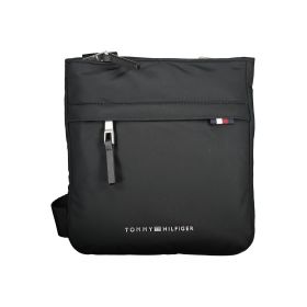 TOMMY HILFIGER Ανδρική Τσάντα Ώμου Μαύρη AM0AM12216