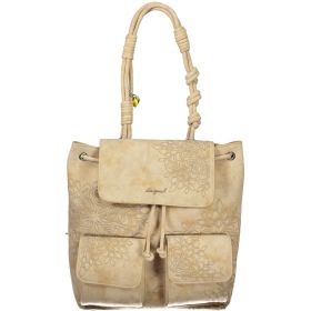 DESIGUAL Γυναικείο Μπεζ Σακίδιο Πλάτης Sierra Prisma Mini 26SAKP40