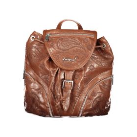 DESIGUAL Γυναικείο Καφέ Σακίδιο Πλάτης 26WAKP26