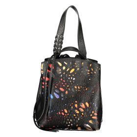 DESIGUAL Γυναικείο Μαύρο Mini Σακίδιο Πλάτης Notus Print Sumy 26WAKP25
