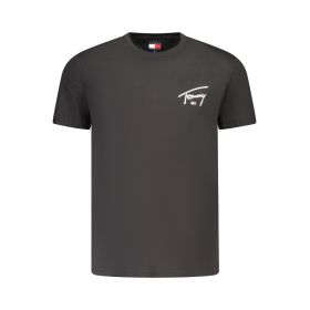 TOMMY HILFIGER Ανδρικό Κοντομάνικο T-Shirt Μαύρο DM0DM23550