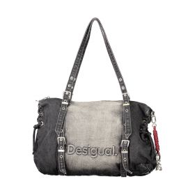 DESIGUAL γυναικεία μαύρη τσάντα 26WAXD06