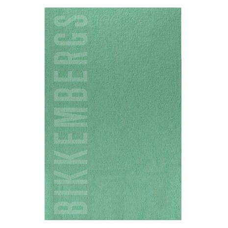 BIKKEMBERGS Πετσέτα Θαλάσσης Πράσινη mint, 90×168 cm BKK26MTW02F