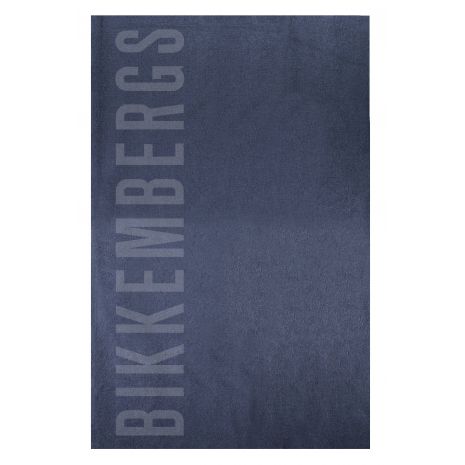 BIKKEMBERGS Πετσέτα θαλάσσης μπλε, 90x168 cm   BKK26MTW02