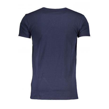 CAVALLI CLASS Ανδρικό Κοντομάνικο T-Shirt Μπλε, QXO03AJD003