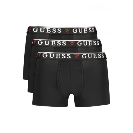 GUESS JEANS Ανδρικά Μπόξερ 3 Τεμαχίων U97G01KCD31 Μαύρα