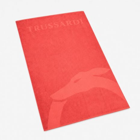 TRUSSARDI Γυναικεία Πετσέτα Θαλάσσης TRU2MTW01F_RO11RED Κόκκινη 88x190 cm