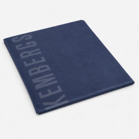 BIKKEMBERGS Πετσέτα θαλάσσης μπλε, 90x168 cm   BKK26MTW02