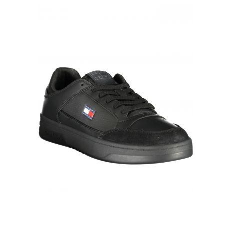 TOMMY HILFIGER Ανδρικά Μαύρα Sneakers EM0EM01792