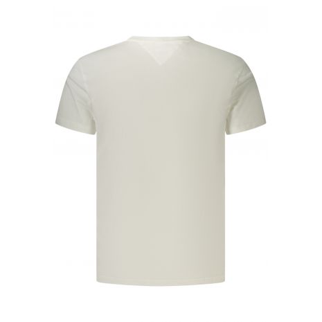 TOMMY HILFIGER Ανδρικό Κοντομάνικο T-Shirt Λευκό, DM0DM23406
