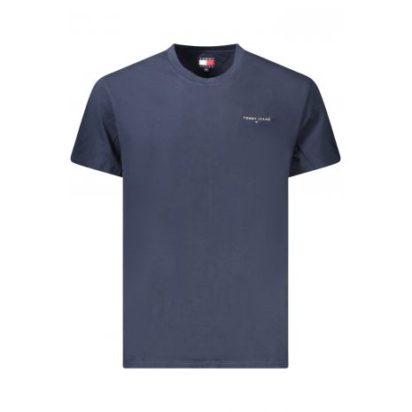 TOMMY HILFIGER ανδρικό κοντομάνικο T-shirt μπλε DM0DM21780