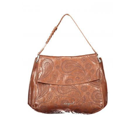 DESIGUAL γυναικεία καφέ τσάντα Siroco Posada 26WAKP29