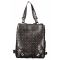 DESIGUAL γυναικείο μαύρο σακίδιο πλάτης Coriolis Sumy Straight 26WAKP20